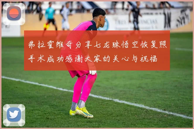 弗拉霍维奇分享七龙珠悟空恢复照手术成功感谢大家的关心与祝福